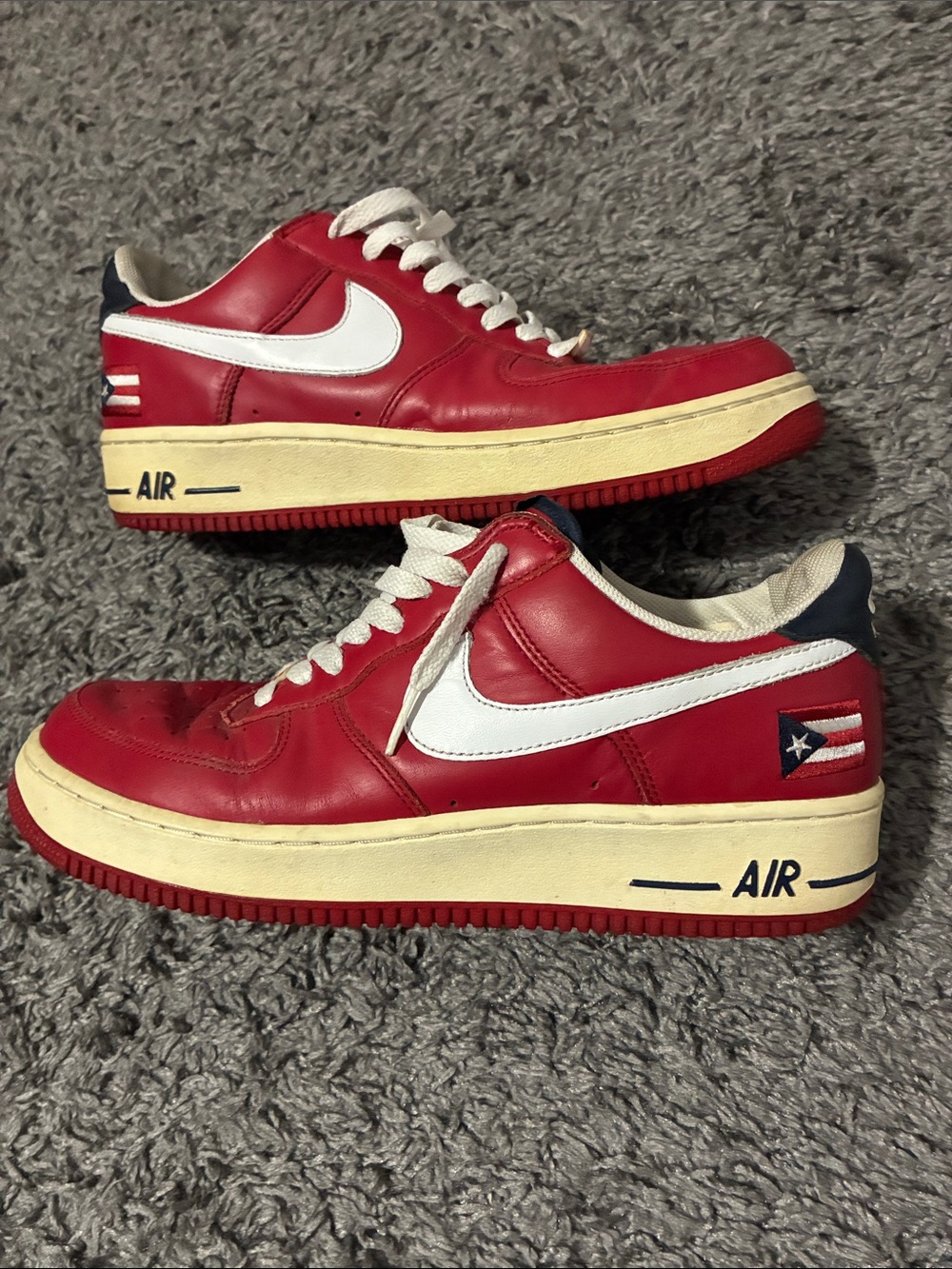 Vintage Nike Air Force 1 Puerto Rico